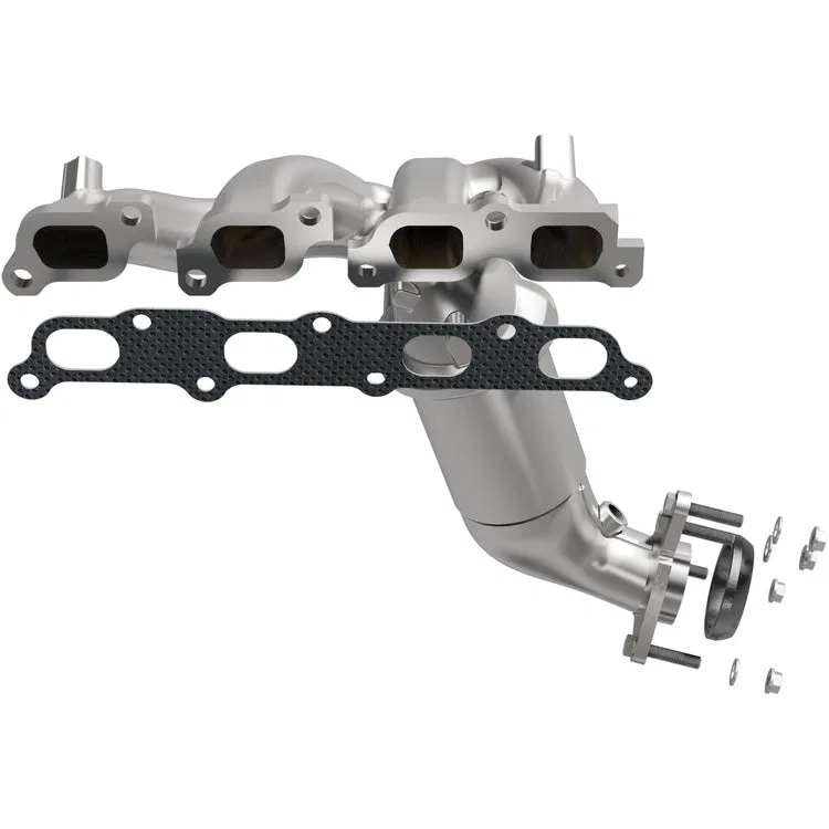 5582378 – MAGNAFLOW Catalytic Converter, Stainless Steel Case Flanged Inlet Bolt-On Outlet 5-3/4 Inch Body Length/ 18...